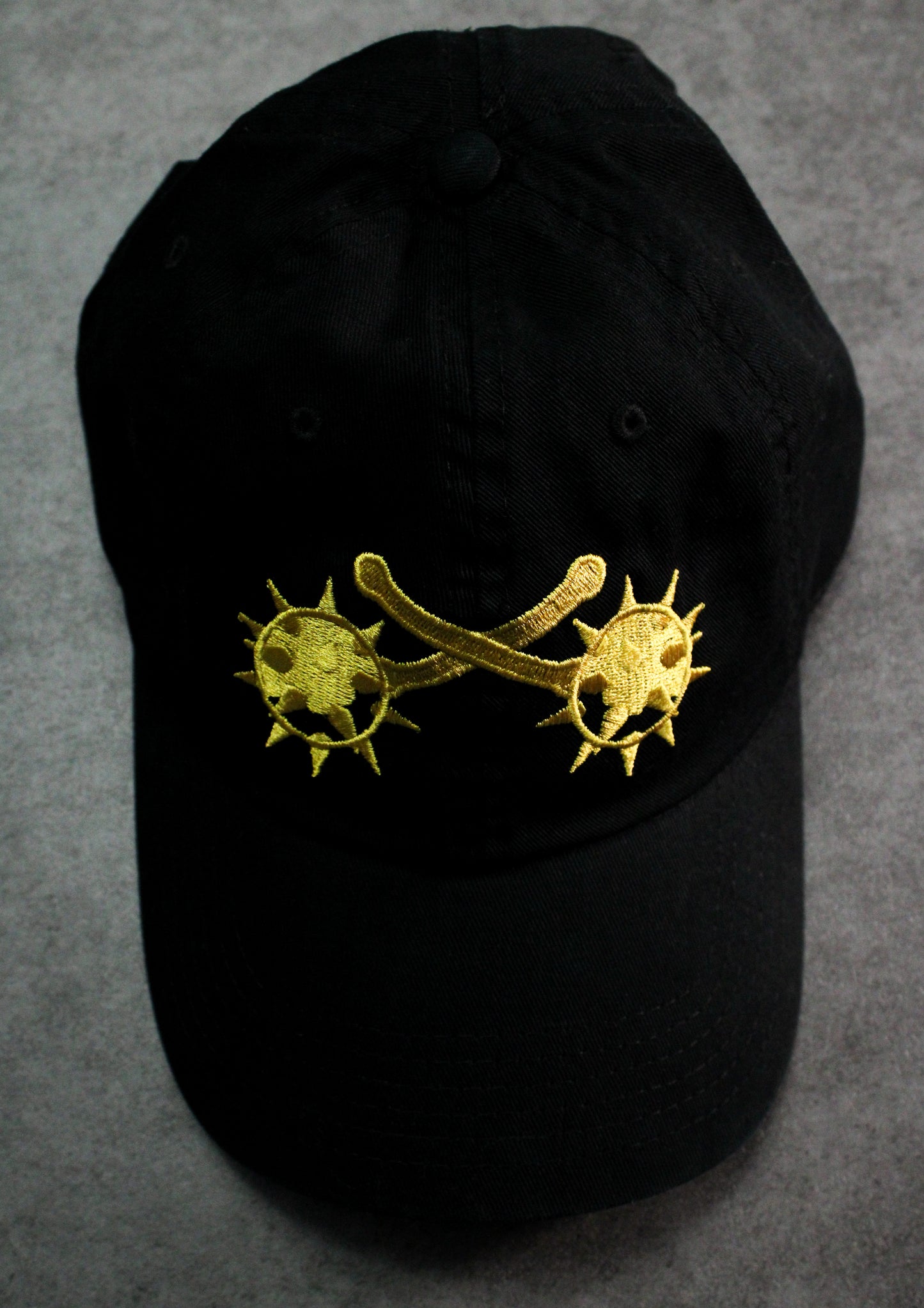 Barbarianism Bling Dad Hat (Gold Embroidered)