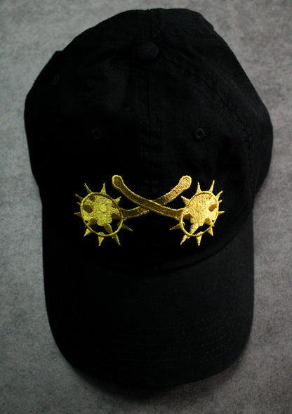 Barbarianism Bling Dad Hat (Gold Embroidered)